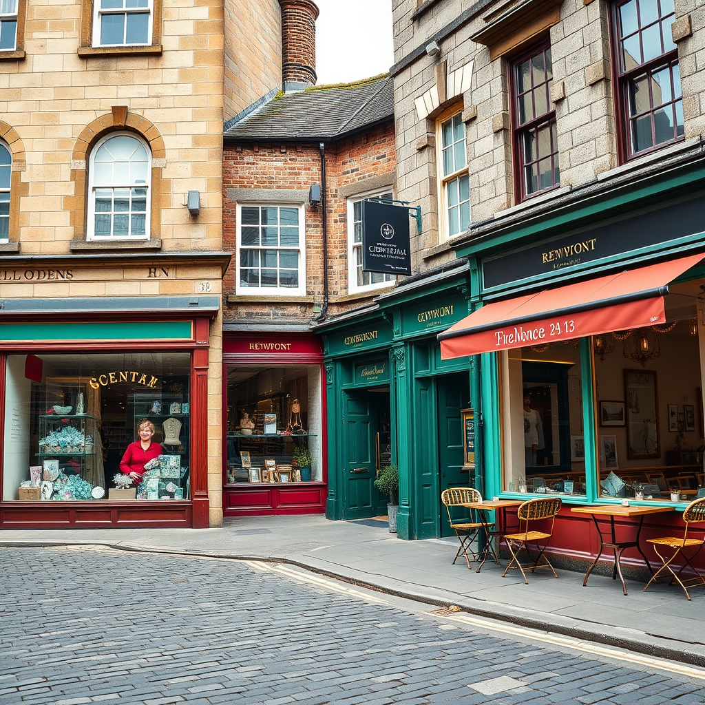 Quirky boutiques and excellent restaurants await in this historic town